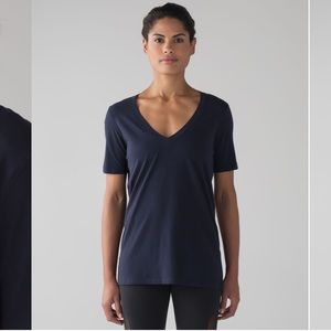 lululemon Love Tee IV-navy